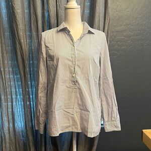 ‎J crew cotton striped top